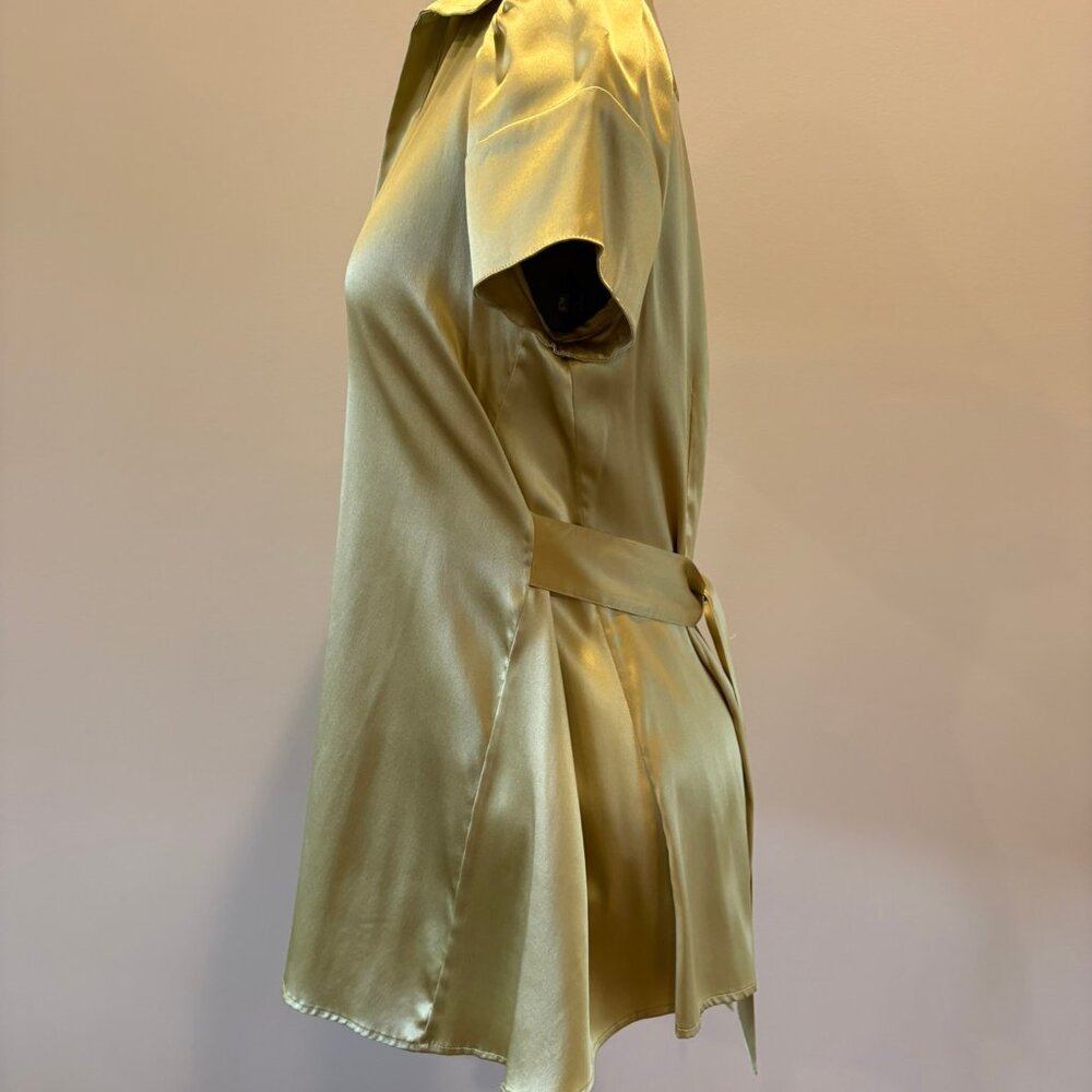 Size XS BCBG Maxazria silk top - Picture 2 of 11